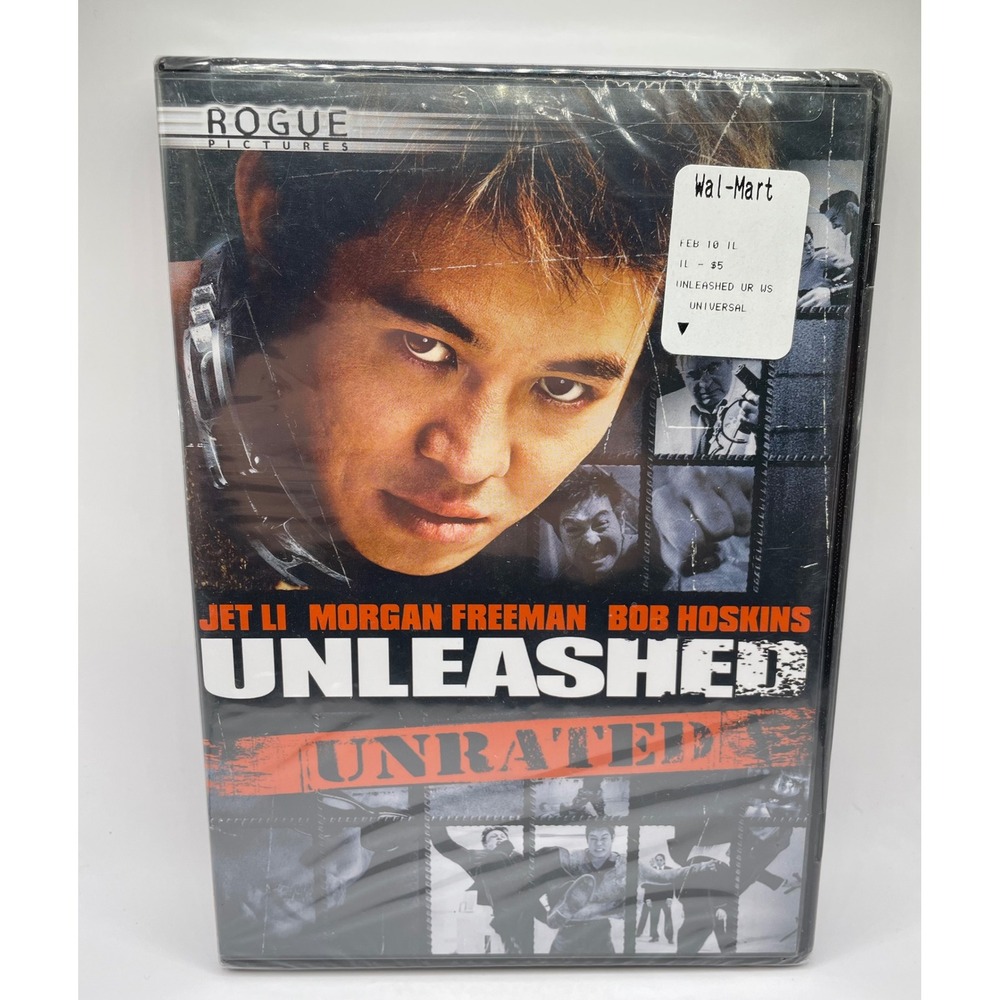 Rogue Unleashed DVD Movie Black Unrated Jet Li Morgan Freeman Action